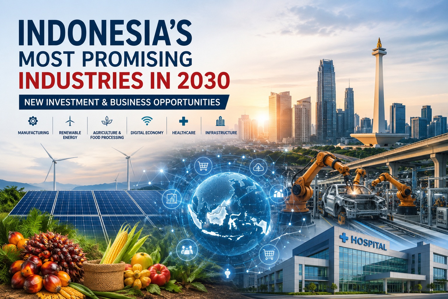 Indonesia’s Most Promising Industries in 2030: New Investment and Business Opportunities